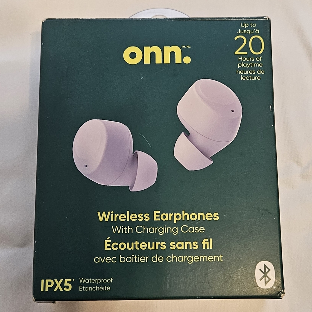 On Running Purple Wireless Headset with Bluetooth